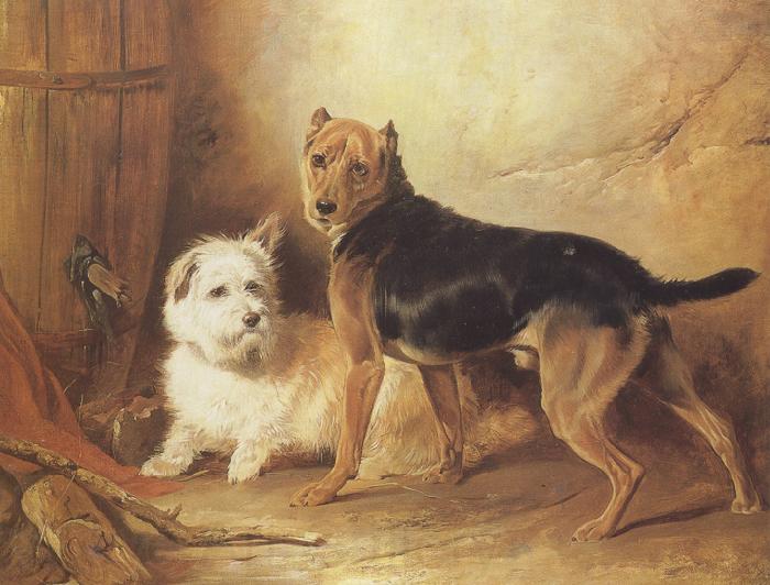 Richard ansdell,R.A. Best Friends (mk37) Norge oil painting art